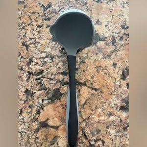 Pampered chef laddle strainer
